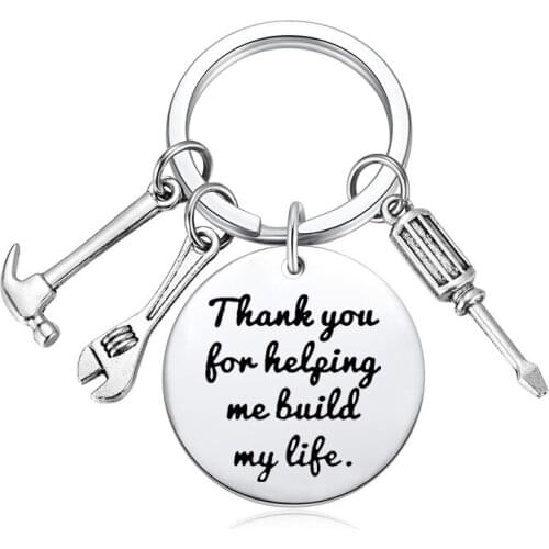 Thanksgiving Day Gift For Dad Letter Keychain Birthday Gift Present For Father