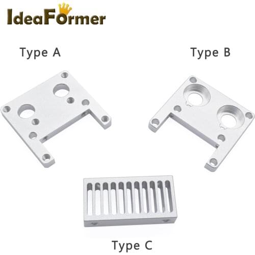 3D printer parts UM2 Ultimaker2 Extruder hotend sets heat sink aluminum alloy block part