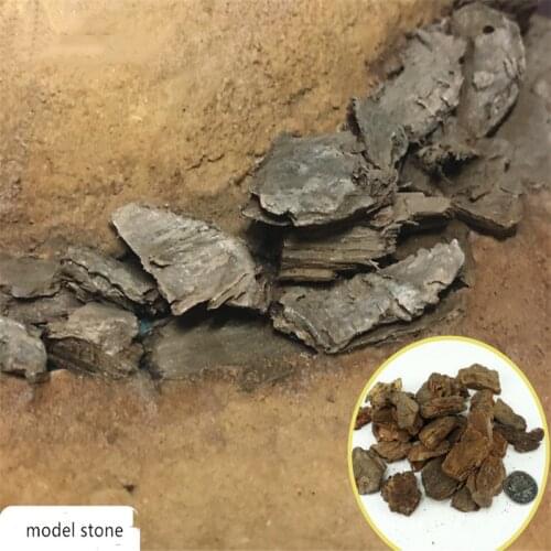 DIY Sand Table Building Model Material Scene Making Stone Bark Mountain Rock Platform Material World War II Soldier