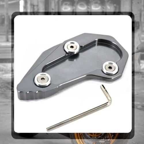 For BMW R1200R R1200 R RS 2015 2016 2017 2018 Motorcycle Kickstand Foot Side Stand Extension Pad Support Plate Enlarge