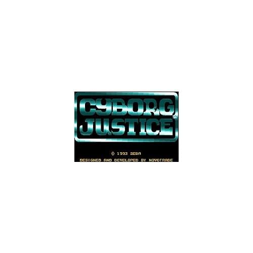 Cyborg Justice Game Cartridge Newest 16 bit Game Card For Sega Mega Drive / Genesis System