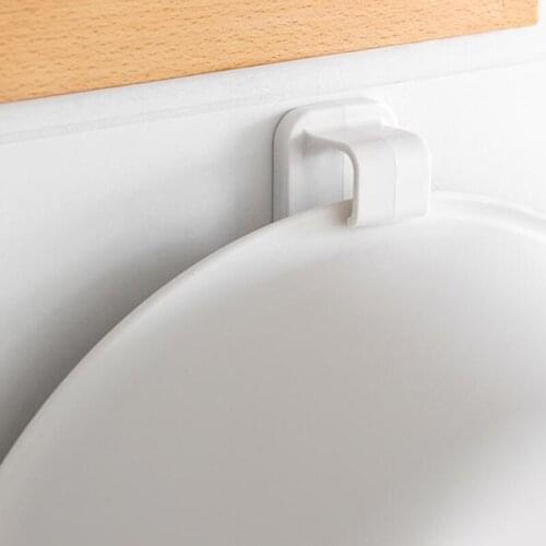 High Quality Hanger Wall-hung Washbasin Hook Clothes Hanger Bath Hook Scarf Hanger White Storage Shelf Washbasin Hanger