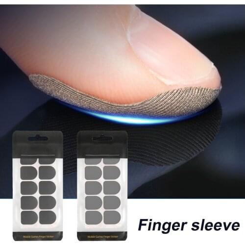 Mobile Phone Gaming Finger Sweat-Proof Finger Cover Fingertip Gloves Game Non-slip Touch Screen Thumb Fingertip Sleeves Hot