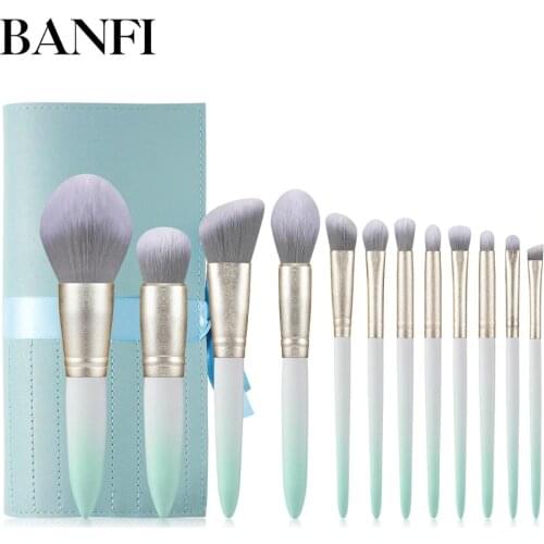 12PCs Makeup Brushes Set Cosmetic Tools Professional Makeup Brush Kit Women Beauty Essential Make-up Brushes Set For Face New