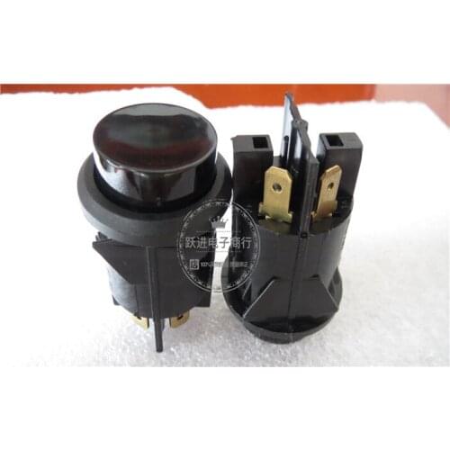 Original new 100% H7001AF round 2pin button press on reset switch 16A 250VAC 125VAC
