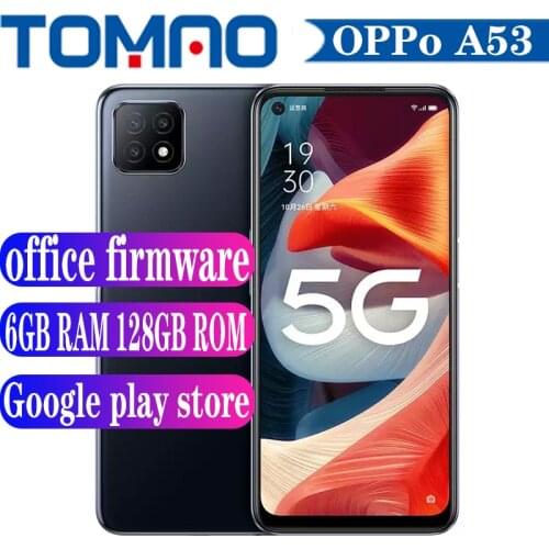 Original Official New OPPO A53 5G Smartphone 90Hz 4GB 6GB RAM 128GB ROM Dimensity 720 Octa Core 4040mAh Android 10 Google play