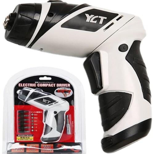 Q86 household small dry battery electric screwdriver charging drill screwdriver household charging drill