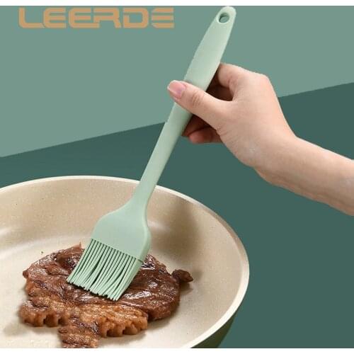 Large Size Silicone Oil Brushes Kitchen Cooking Brush Basting Brush Pastry Bread Baking BBQ Tools Grill Barbecue Accessories