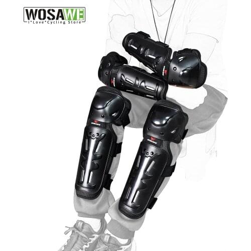 Outdoor Sports Knee Elbow Pads PE Protector Cycling Motorcycle Ski Snowboard Bike off-road skateboarding Brace Support