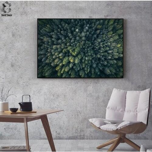 Fresh Forest Canvas Prints Wall Art Painting Wall Picture Posters for Living Room Home Decor