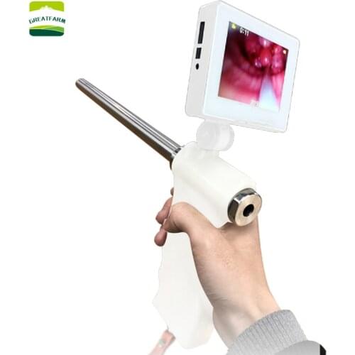 Sheep Video Endoscope Goat Camera Sperm AI Gun Artificial Insemination Sheep Frozen Sperm Fresh GUN Veterinary Breeding TOOLS