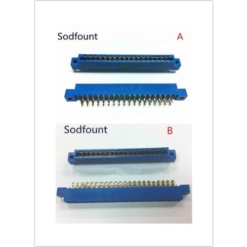 5PCS 805 Series 3.96mm Pitch 8P 12P 16P 20P 24P 30P 36P 44P 56P 72P PCB Mount Card Edge Connector