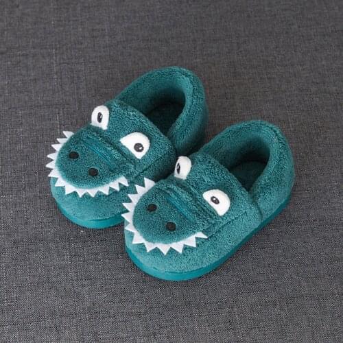 Children shoes Toddler Boys Girls Fluffy Little Kids Shoes Warmer Cute Animal Home Slippers winter kids Sapato Infantil Cotton