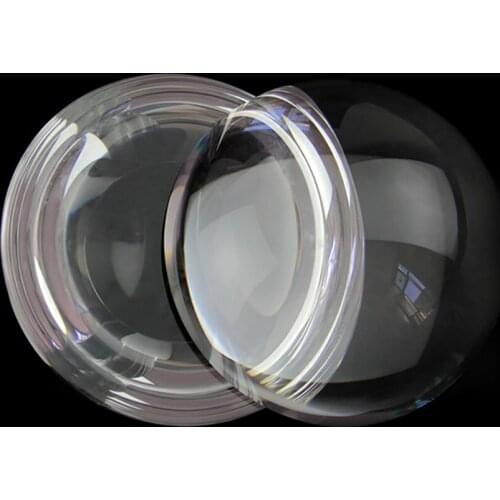 Hot Sales 150mm 1pcs/lot K9 Crystal Half Sphere K9 Glass Dome Paperweight Half Ball For Home Decoration Big Size