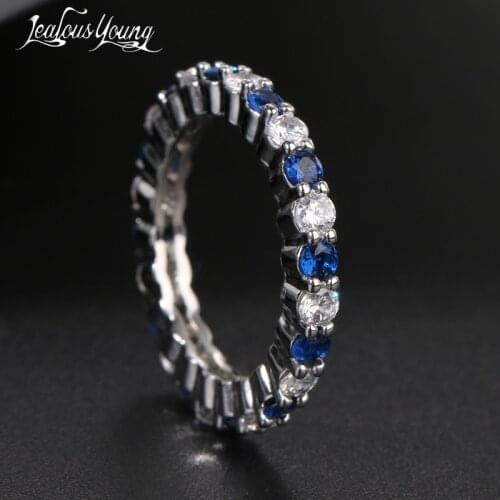 Fashion Luxury Wedding Rings for Women High Quality Micro Paved CZ Zircon Stone Engagement Bridal Ring Jewelry