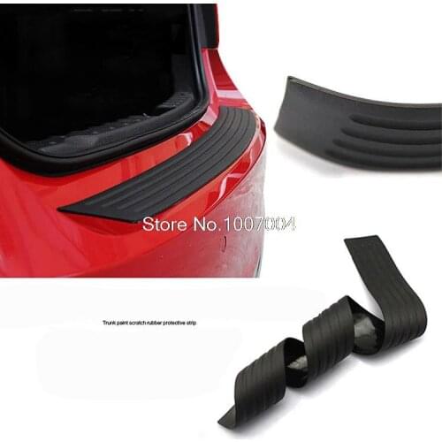 Car Rear Bumper Protective Sill Pedals Cover sticker For Toyota Camry Corolla RAV4 Yaris Highlander/Land Cruiser/PRADO Levin
