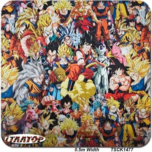 ITAATOP Cartoon Film TSCK1477 0.5M * 2/10/20M Water Transfer Printing Film