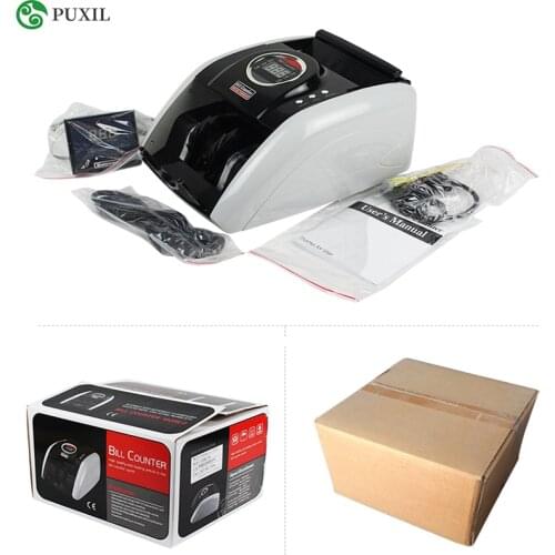 220V Money counter suitable for EURO USD, etc. Ticket counter Compatible with multiple currencies cash counting machine