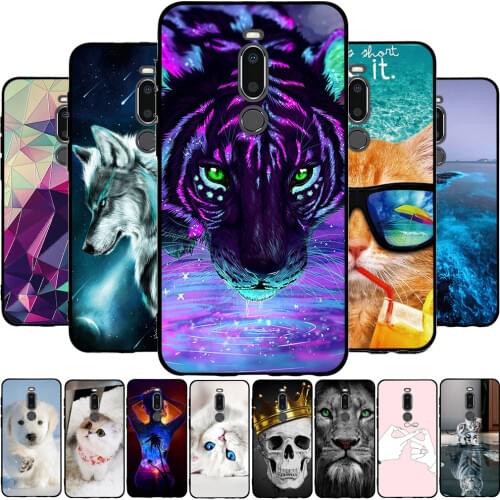 For Meizu M8 Silicone Pattern 3D Print Case TPU Back Protective Cover For Meizu M8 / V8 Pro Phone Funda Bumper For Meizu V8 Pro