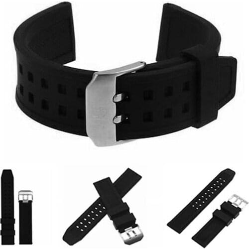 HOT SALES！！！New Arrival 23mm Silicone Wrist Watch Band Bracelet Strap Belt Replacements Suitable for Luminox Wholesale Dropshipp