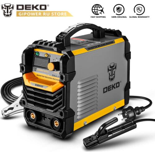 DEKO DKA New Series DC Inverter ARC Welder 220V IGBT MMA Portable Welding Machine High Quality for Home Beginner Welding Work