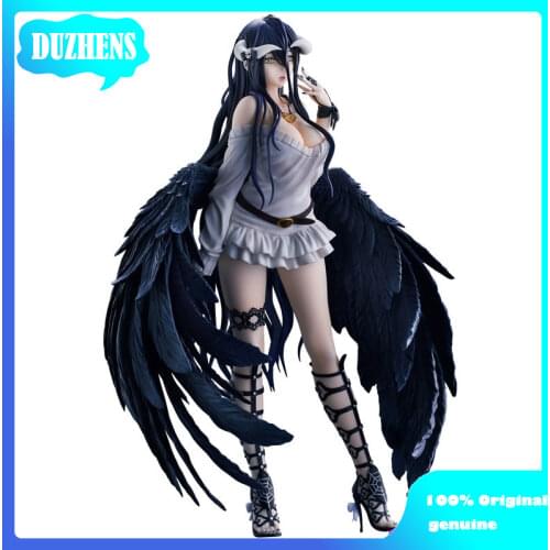 100% Original: Anime Overlord albedo So-Bin ver 27cm PVC Action Figure Anime Figure Model Toys Figure Collection Doll Gift