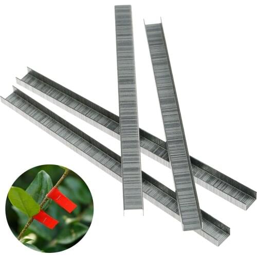 10000pcs/Box Garden Staple Pin Binder Nail Tapetool Tapener Fruit Tree Branch Stem Strap Tool Plant Garden Trunk Connect tool