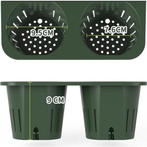 50% Hot Sale Wall Mounted Drainage Holes Flower Pot Bonsai Succulents Planter Gardening Tool