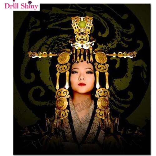 Diamond Mosaic Fashion Chinese princess Kits Crafts Embroidery New Diamond Painting full square painting rhinestones Christmas