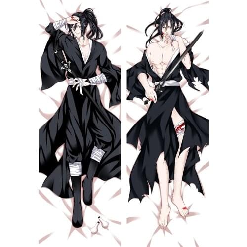 Anime Modaozushi Male Dakimakura Hugging Body Pillow Case Otaku Mo Dao Zu Shi DIY Throw Cushion Pillow Cover