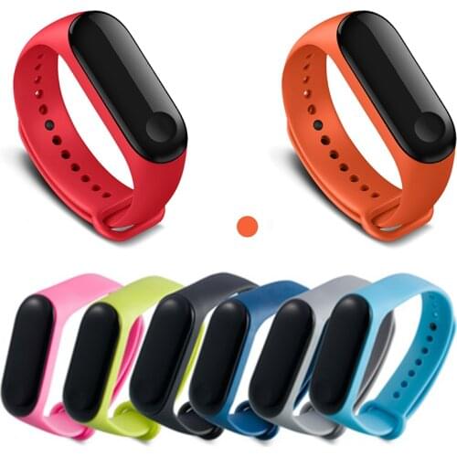 Colorful Mi Band 4 Strap Bracelet for Xiaomi Band 4 3 Wrist Strap Band3 Miband3 Strap for Xiaomi Miband 4 3 Belt Sport WatchBand