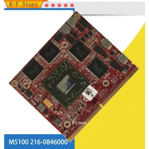 Firepro M5100 216-0846000 109-C42241-00 2GB DDR5 VGA Video graphic Card CN-05FXT3 5FXT3 for DELL Precision M4800 M4700 M4600