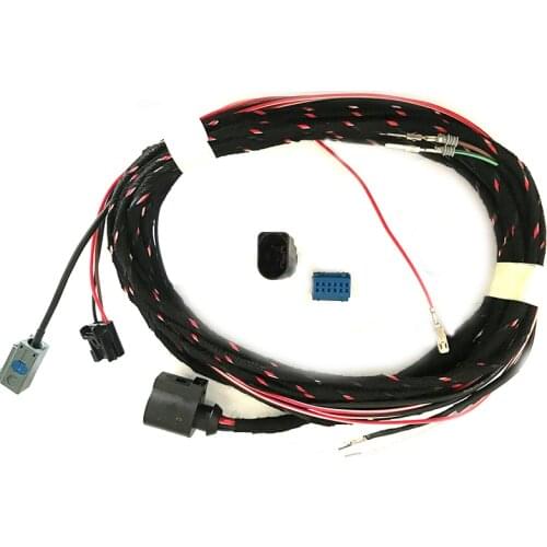 Rear View Camera Reversing Logo Camera Cable 5GG827469F Wire Harness Fit For Golf 7 MK7 VII
