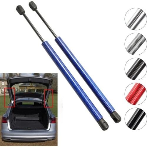 Carbon fiber for Audi A6 (C7/4G) station wagon 2011-2020 Rear Trunk Tailgate boot Lift Supports Gas Struts springs dampers bars