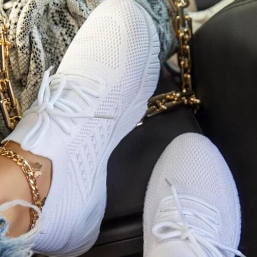 Vulcanize Shoes Womens Sport Shoes Flats Lace Up Ladies Flats Solid Color Sneakers for Tennis Female 2021 Summer Fashion