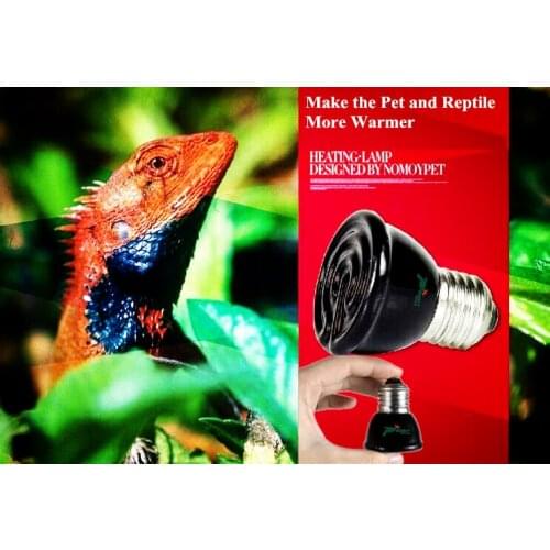 Reptile Ceramic Heat Emitter Heated Heater Heating Lamp Light 50w 50x58mm