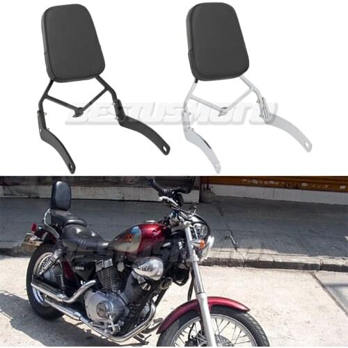 Motorcycle Backrest Sissy Bar For Yamaha Virago XV 125 250 XV125 XV250 1989-2011 2002 2003 2004 2005 2006 2007 2008 2009 2010