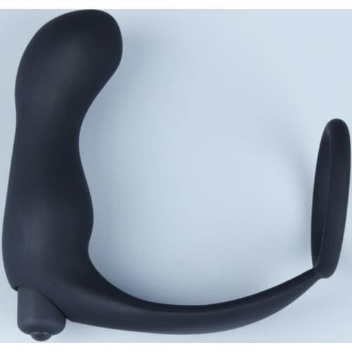 Men Butt Anal Plug Prostate Massager Male Masturbation Delay Ejaculation Sex Toys For Men Gays Silicone Single Double Cock Ring