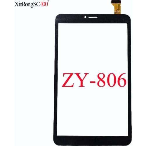 New For 8 inch touch panel ZY-806 tablet pc touch screen digitizer glass panel