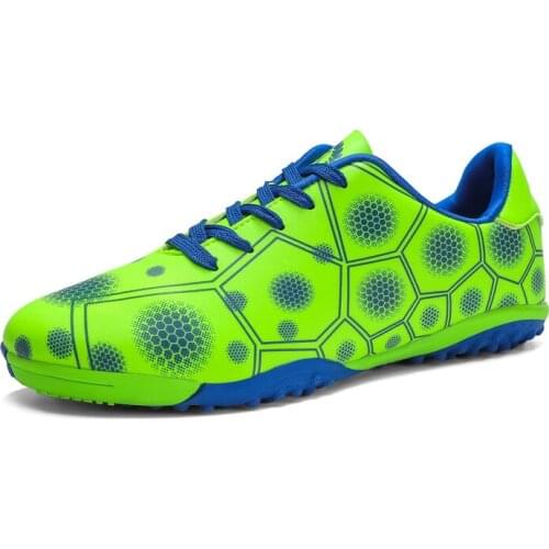 Men Women Soccer Shoes Adult Kids High Ankle Football Boots Cleats Grass Training Sport Footwear Trend Boys Girls Sneakers