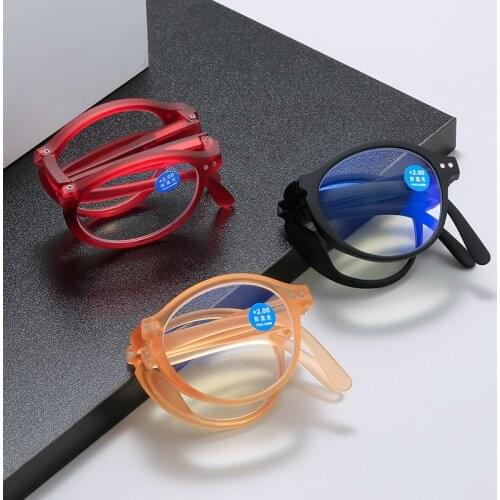 New Fashion Folding Reading Glasses Presbyopia Hyperopia Glasses Optical Computer Glasses Reading +1.0+1.5+2.0+2.5+3.0+3.5+4.0