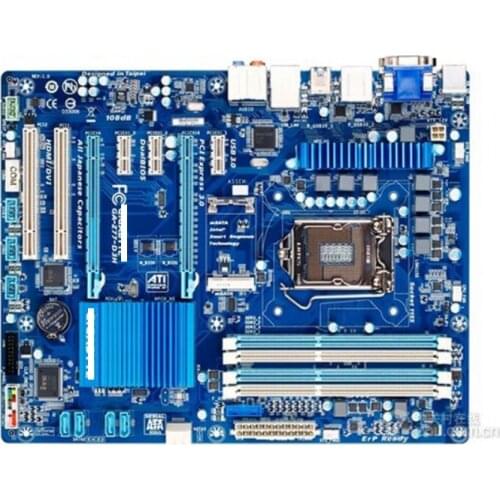 Gigabyte GA-Z77-D3H Desktop Motherboard LGA 1155 DDR3 USB2.0 US3.0 I3 I5 I7 Z77-D3H 32GB Z77 Original motherboard
