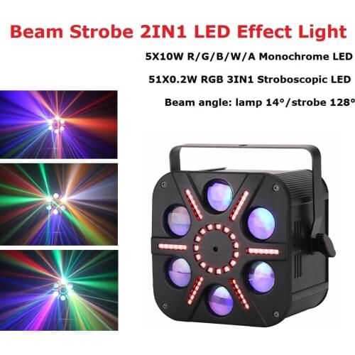 70W LED Disco 6 Eyes Effect Light DJ Ball Lamp DMX512 Sound Activated Laser Projector Light For Music Christmas Party Laser Show
