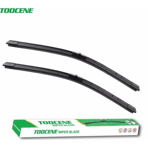 Toocene Windscreen Wiper Blades For Peugeot 207 pair 2006-2011,Fit Windshield Rubber Wipers Arm Car accessories
