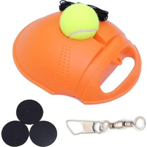 Tennis Training Base Board Exercise Tennis Ball Tennis Training Tool Self-Study Rebound Ball Trainer Sparring Device