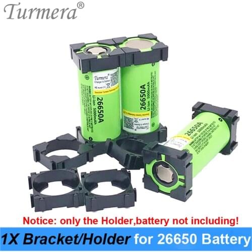 26650 1x Lithium Battery Triple Holder Bracket For Diy Battery Pack High Quality for 26650 Battery Pack Use 10Pieces/Lot Turmera