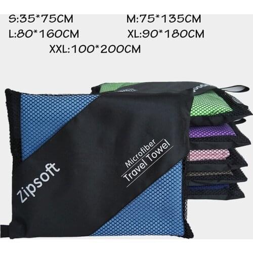 High quality Beach towel for Adult Microfiber towels Quick drying Travel Sports towel Blanket Bath Swimming Pool Camping YOGA