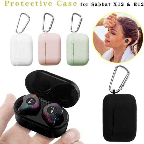 Protective Case For Sabbat X12 & E12 Bluetooth Wireless Headset Cover For X12PRO TPU Silicone Earphone Case Protective Cover