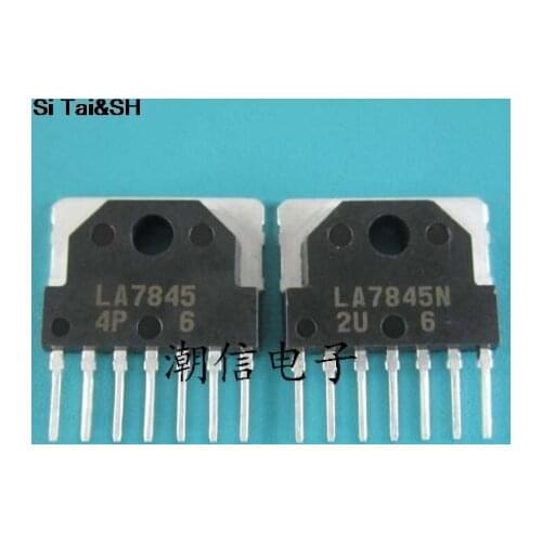 10pcs LA7845 LA7845N ZIP7 integrated field scan integrated circuit television