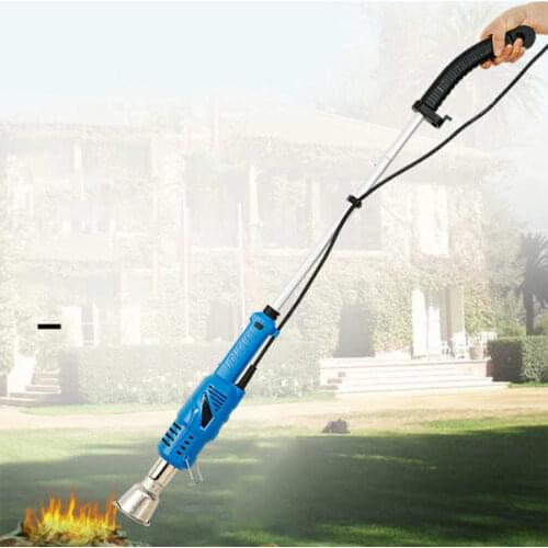 2 Level Adjustable Weed Burner 2000W Electric Garden Outdoor Blow Torch Grass Removal Equipment EU Plug AC230V Detachable Handle